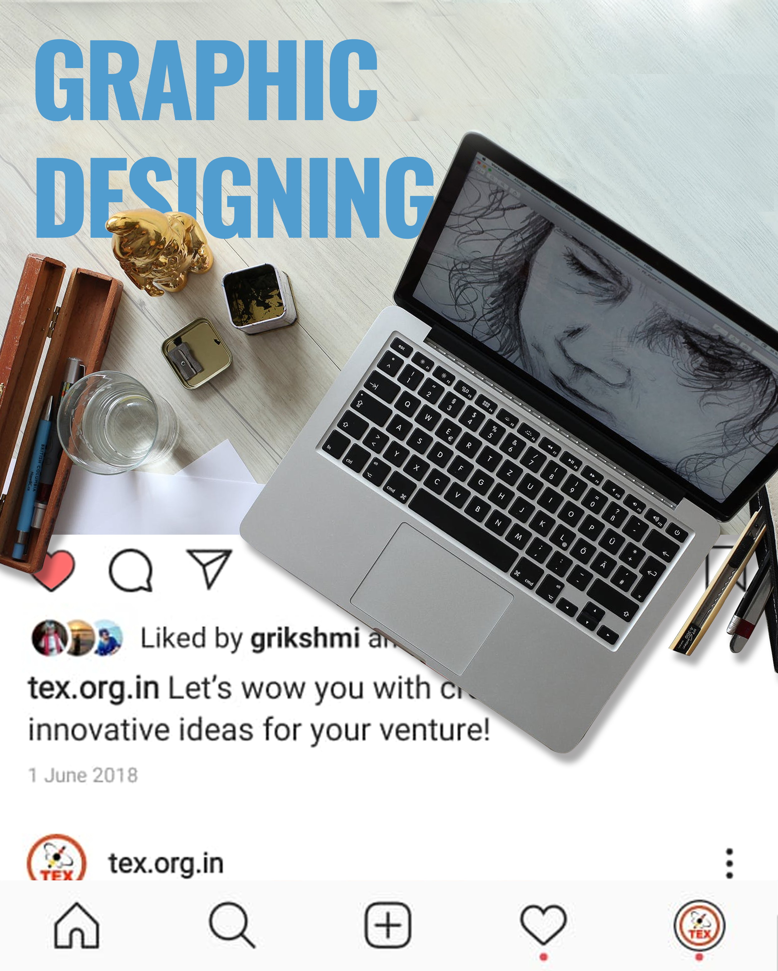 Graphic Designing Ad post